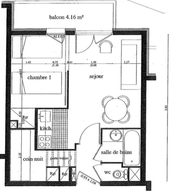 Pied Des Pistes, 2 Pieces, 6Pers, Piscine Et Sauna Risoul Ngoại thất bức ảnh